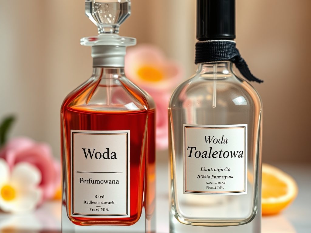 Woda perfumowana a woda toaletowa: kluczowe różnice, które warto znać przy wyborze zapachu